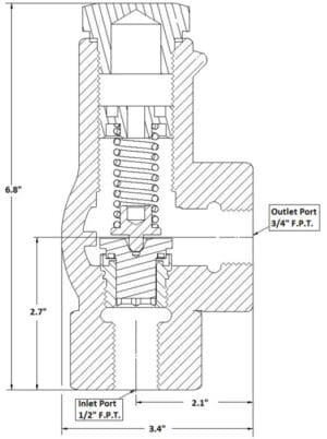 Relief Valve - CS5602A - Cyrus Shank